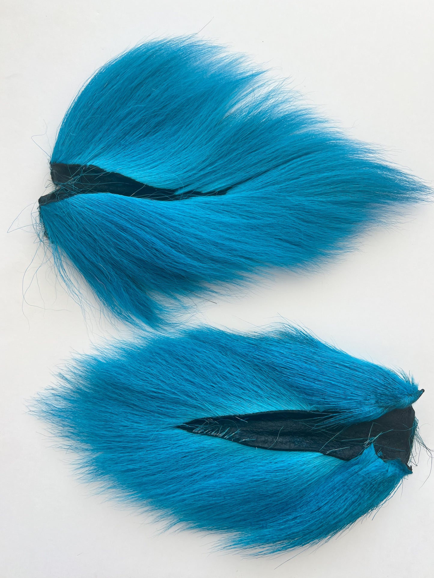 Large Bucktail Aqua Blue