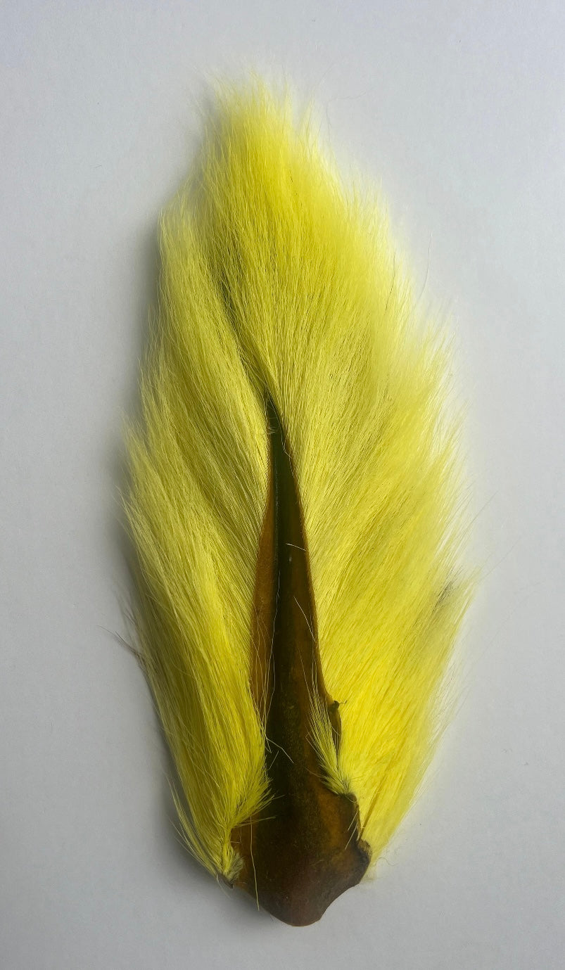 Premium Bucktail Pastel Yellow