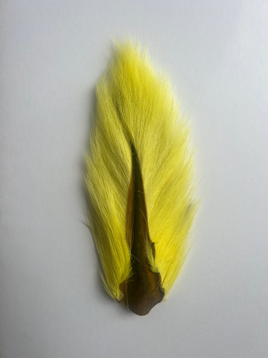 Large Bucktail Florescent Yellow